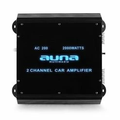 Auna Amplificateurs Auto W2-AC200 Amplificateur De Voiture -Audio-et-HiFi Soldes 10004929 yy 0004 titel lichteffekt auto endstufe auna