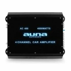 Auna Amplificateurs Auto W2-AC400 Amplificateur De Voiture -Audio-et-HiFi Soldes 10004930 yy 0004 titel lichteffekt auto endstufe auna