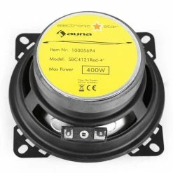 Auna Enceintes Auto [second Choix] SBC-4121 Enceintes De Voiture -Audio-et-HiFi Soldes 10005694 yy 0003 titel rueckseite auna sbc4121 auto lautsprecher