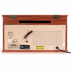 Auna Multimedia [second Choix] NR-620 Platine Vinyle Rétro -Audio-et-HiFi Soldes 10007044 yy 0005 titel rueckseite auna retro stereoanlage