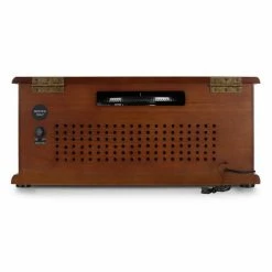 Auna Multimedia Belle Epoque 1908 Chaîne Stéréo Rétro -Audio-et-HiFi Soldes 10008633 yy 0003 titel rueckseite auna belle epoque 1908 nostalgia radio