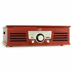 Auna Multimedia TT-92W Platine Vinyle -Audio-et-HiFi Soldes 10008989 yy 0002 titel title2 turntable wood