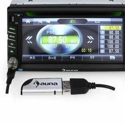 Auna Autoradios & Autoradios USB [second Choix] MVD-480 Moniceiver -Audio-et-HiFi Soldes 10009738 05 Auna MVD 480 Moniceiver