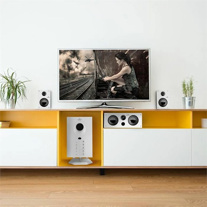 Auna Systèmes D´enceintes 5.1 Areal 525 WH Soundsystem 5.1 4 Auna Systèmes D´enceintes 5.1 Areal 525 WH Soundsystem 5.1 – Image 2