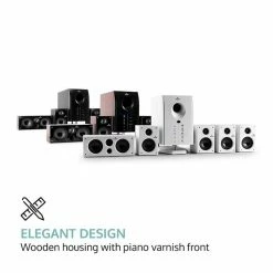 Auna Systèmes D´enceintes 5.1 [second Choix] Areal 525 WH Soundsystem 5.1 -Audio-et-HiFi Soldes 10022257 yy 0003 logo auna Areal 525 WH weiss 5 1 Lautsprechersystem 1