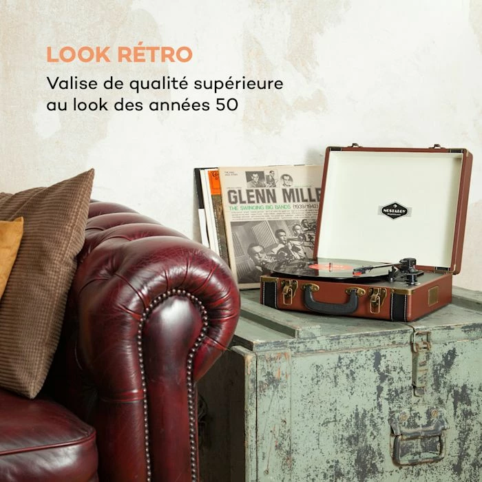 Auna Multimedia Jerry Lee Platine Vinyle 4 Auna Multimedia Jerry Lee Platine Vinyle – Image 2