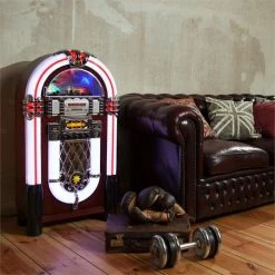 Auna Jukeboxes Graceland XXL BT Jukebox 11 Auna Jukeboxes Graceland XXL BT Jukebox -Audio-et-HiFi Soldes 10028536 yy 0007 ambient auna Graceland XXL BT Jukebox station