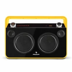 Auna Radios Bluetooth Bebop Ghettoblaster -Audio-et-HiFi Soldes 10028660 yy 0005 front 03 Auna Bebop Ghettoblaster