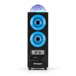 Auna Multimedia [second Choix] DiscoStar Blue Enceinte Bluetooth -Audio-et-HiFi Soldes 10028848 yy 0004 detail auna DiscoStar Blue Bluetooth Lautsprecher reedit v2