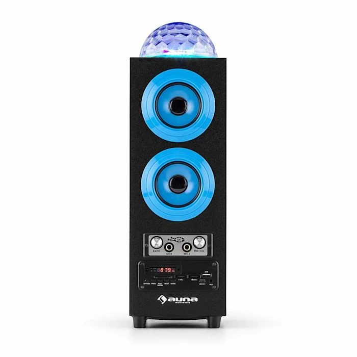 Auna Multimedia [second Choix] DiscoStar Blue Enceinte Bluetooth – Image 4