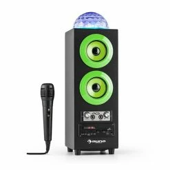 Auna Multimedia [second Choix] DiscoStar Green Enceinte Bluetooth