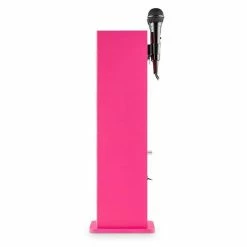 Auna Multimedia [second Choix] Karaboom LED Enceinte De Karaoké -Audio-et-HiFi Soldes 10028977 yy 0004 side auna Karaboom LED Bluetooth Lautsprecher pink