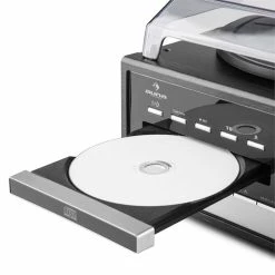 Auna Multimedia [second Choix] Blackwood Chaîne Stéréo -Audio-et-HiFi Soldes 10029157 yy 0005 detail auna Blackwood Stereoanlage Plattenspieler