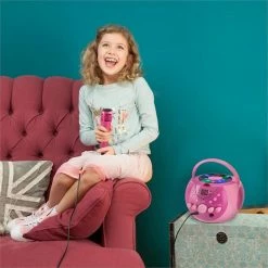 Auna Multimedia [second Choix] SingSing Chaîne Karaoké -Audio-et-HiFi Soldes 10029921 yy 0002 ambient auna SingSing Karaoke Player pink reedit