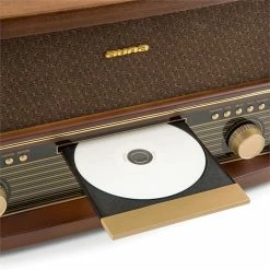 Auna Multimedia [second Choix] Belle Epoque 1906 DAB Chaîne Stéréo Rétro -Audio-et-HiFi Soldes 10030662 yy 0005 detail auna Retro Microanlage DAB Plus USB CD MP3