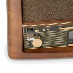 Auna Multimedia [second Choix] Belle Epoque 1906 DAB Chaîne Stéréo Rétro -Audio-et-HiFi Soldes 10030662 yy 0006 detail auna Retro Microanlage DAB Plus USB CD MP3