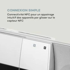 Auna Multimedia Chaîne Stéréo Verticale V-20 DAB -Audio-et-HiFi Soldes 10031466 fr 0005 logo