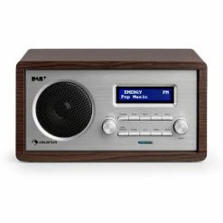 Auna Radios Numériques [second Choix] Harmonica Radio Numérique -Audio-et-HiFi Soldes 10031500 yy 0003 detail auna Harmonica DAB UKW Radio Wenge