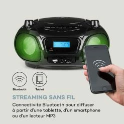 Auna Lecteurs CD & MP3 Roadie Sing CD Boombox -Audio-et-HiFi Soldes 10032057 fr 0003 logo