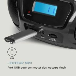 Auna Lecteurs CD & MP3 Roadie Sing CD Boombox -Audio-et-HiFi Soldes 10032057 fr 0004 logo