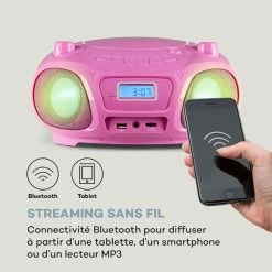 Auna Lecteurs CD & MP3 Roadie Sing CD Boombox -Audio-et-HiFi Soldes 10032058 fr 0003 logo