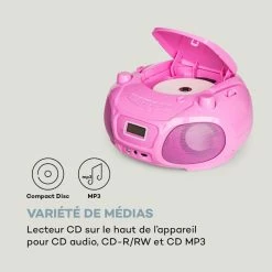 Auna Lecteurs CD & MP3 Roadie Sing CD Boombox -Audio-et-HiFi Soldes 10032058 fr 0005 logo