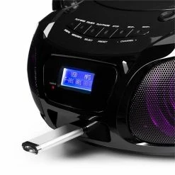 Auna Radios CD Roadie DAB Noir -Audio-et-HiFi Soldes 10032060 yy 0005 detail auna Roadie DAB CD Player schwarz