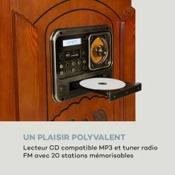 Auna Jukeboxes Musicbox Jukebox, Platine Vinyle -Audio-et-HiFi Soldes 10032730 fr 0005 logo