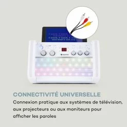 Auna Multimedia DiscoFever Chaîne Karaoké 2.0 BT -Audio-et-HiFi Soldes 10032757 fr 0003 logo