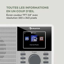Auna Radios Internet Wifi IR-160 Radio Internet -Audio-et-HiFi Soldes 10032796 fr 0006 logo