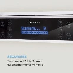 Auna Radios Encastrables & Radios De Cuisine KR-140 Radio De Cuisine Bluetooth DAB+ -Audio-et-HiFi Soldes 10032851 fr 0005 logo