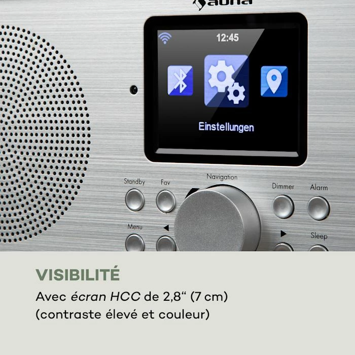 Auna Radios Internet Wifi Silver Star Stereo Radio Internet 8 Auna Radios Internet Wifi Silver Star Stereo Radio Internet – Image 6