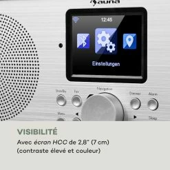 Auna Radios Internet Wifi Silver Star Stereo Radio Internet -Audio-et-HiFi Soldes 10032917 fr 0006 logo