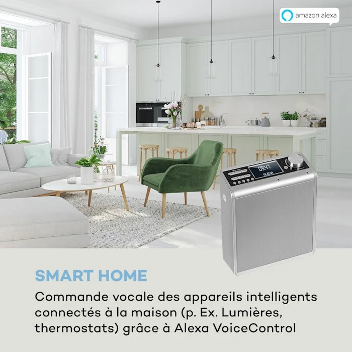 Auna Radios Encastrables & Radios De Cuisine Intelligence DAB+ Radio De Cuisine 5 Auna Radios Encastrables & Radios De Cuisine Intelligence DAB+ Radio De Cuisine – Image 3