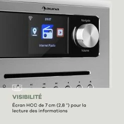 Radios Internet Wifi Radio Auna Silver Star CD Cube -Audio-et-HiFi Soldes 10033004 fr 0006 logo