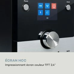 Auna Multimedia MC-30 DAB Micro Chaîne Stéréo 20W Max. -Audio-et-HiFi Soldes 10033050 fr 0004 logo