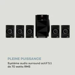 Auna Systèmes D´enceintes 5.1 Z-Plus 5.1 Système D'enceintes -Audio-et-HiFi Soldes 10033065 fr 0003 logo