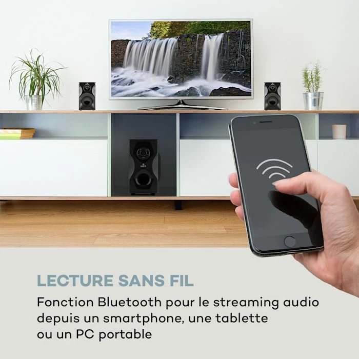 Auna Systèmes D´enceintes 5.1 Concept 720 5.1 Système D'enceintes 4 Auna Systèmes D´enceintes 5.1 Concept 720 5.1 Système D'enceintes – Image 2