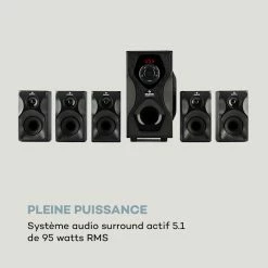 Auna Systèmes D´enceintes 5.1 Concept 720 5.1 Système D'enceintes 10 Auna Systèmes D´enceintes 5.1 Concept 720 5.1 Système D'enceintes -Audio-et-HiFi Soldes 10033067 fr 0003 logo