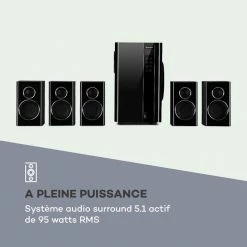 Auna Systèmes D´enceintes 5.1 Areal Touch 5.1 Système D'enceintes -Audio-et-HiFi Soldes 10033068 fr 0003 logo