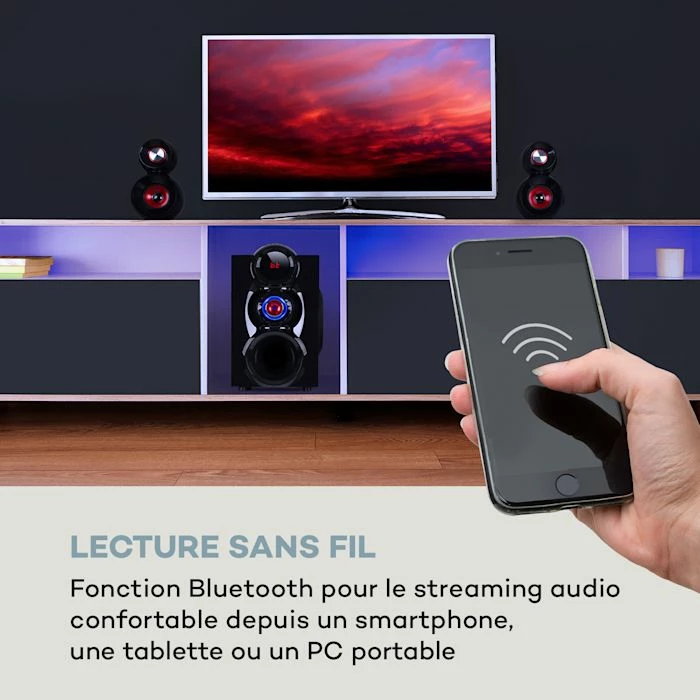 Auna Systèmes D´enceintes 5.1 X-Gaming 5.1 Système Audio Surround 6 Auna Systèmes D´enceintes 5.1 X-Gaming 5.1 Système Audio Surround – Image 4