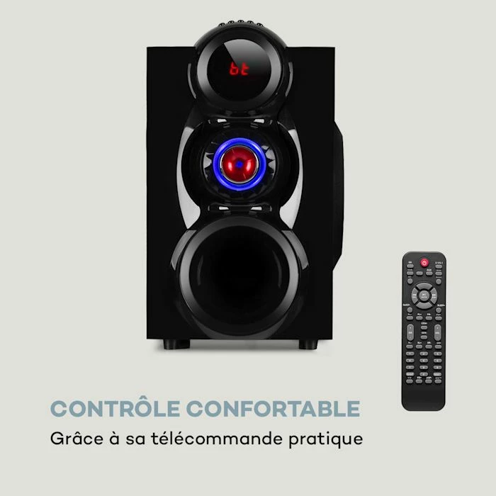 Auna Systèmes D´enceintes 5.1 X-Gaming 5.1 Système Audio Surround 7 Auna Systèmes D´enceintes 5.1 X-Gaming 5.1 Système Audio Surround – Image 5