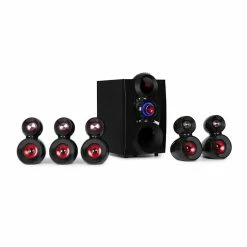 Auna Systèmes D´enceintes 5.1 X-Gaming 5.1 Système Audio Surround