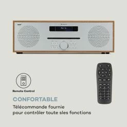 Auna Radios Numériques Lecteur CD-DAB Silver Star -Audio-et-HiFi Soldes 10033161 fr 0003 logo