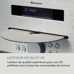 Auna Radios Numériques Lecteur CD-DAB Silver Star -Audio-et-HiFi Soldes 10033161 fr 0005 logo