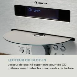 Auna Radios Numériques Lecteur CD-DAB Silver Star -Audio-et-HiFi Soldes 10033163 fr 0005 logo
