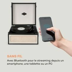 Auna Multimedia Sarah Ann Platine Vinyle 11 Auna Multimedia Sarah Ann Platine Vinyle -Audio-et-HiFi Soldes 10033175 fr 0004 logo