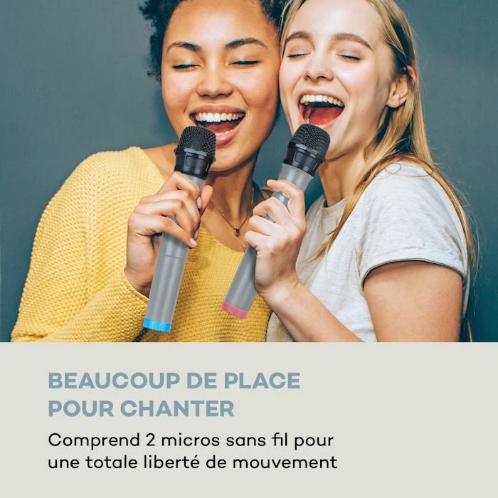 Auna Multimedia Karaboom 100 Sing Tour Karaoké 4 Auna Multimedia Karaboom 100 Sing Tour Karaoké – Image 2