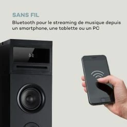 Auna Multimedia Karaboom 100 Sing Enceine Colonne Karaoké -Audio-et-HiFi Soldes 10033250 fr 0005 logo