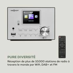 OneConcept Radios Internet Wifi Streamo Chaîne Stéréo Avec Radio Internet -Audio-et-HiFi Soldes 10033706 fr 0003 logo